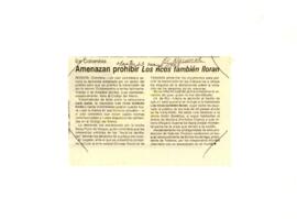 
Amenazan prohibir los ricos también lloran.


