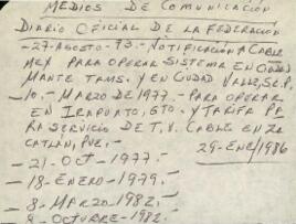 
Medios de comunicación.


