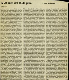 
A 20 años del 26 de Julio.


