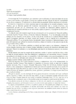 
¡Ah que la canción!.


