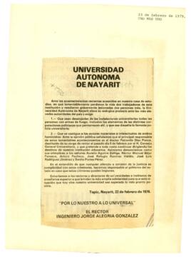 
Universidad Autonóma de Nayarit.


