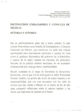 
Discurso de Rosario Green.


