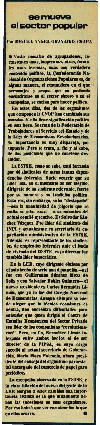 
Se muere el sector popular.


