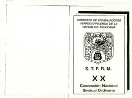 
Convención Nacional Sindical Ordinaria.


