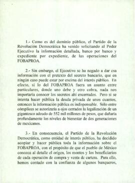 
Información y análisis sobre el FOBAPROA y su impacto en México.


