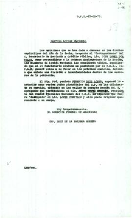 
Partido acción Nacional.



