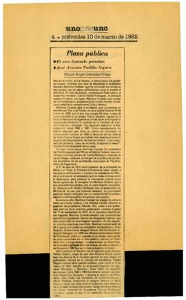 
El otro Gonzalo potosino.
José Antonio Padilla Segura.


