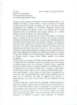 
El nacimiento de Manzanero.


