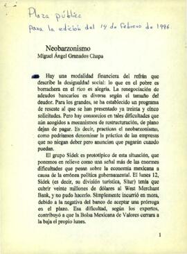 
Neobarzonismo.


