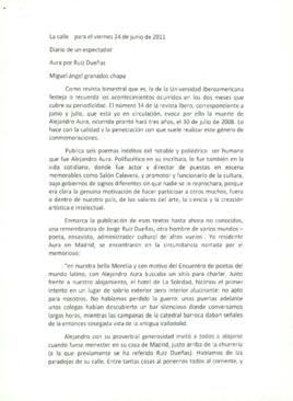 
Aura por Ruiz Dueñas.


