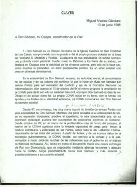 
Claves.


