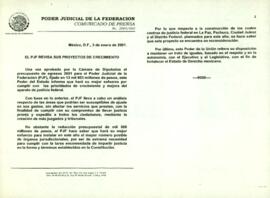 
La PJF revisa sus proyectos de crecimiento.


