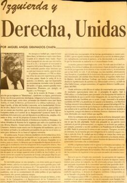 
Izquierda y derecha, unidas.


