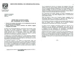 
Nadie debe autoexcluirse del Congreso : De La Fuente.


