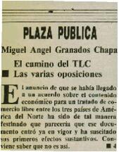 El camino del TLC.