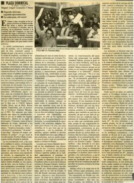 
Segundo informe, segunda aproximación. La soberanía, leit motiv.


