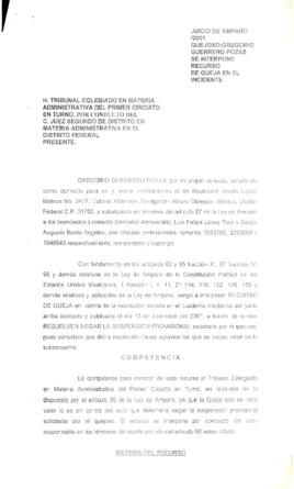 
Juicio de amparo.



