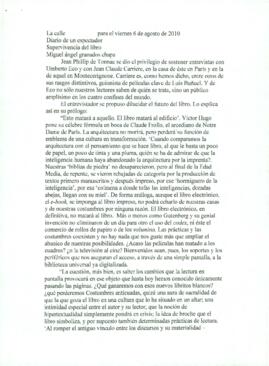 
Supervivencia del libro.


