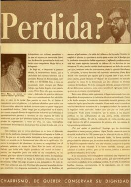 
El reverso de la reforma política : La reforma policiaca. Dime en qué gastas y te diré.


