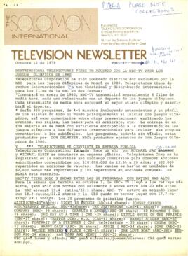 
Televisión newsletter.



