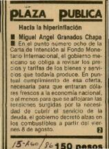 
Hacia la hiperinflación.


