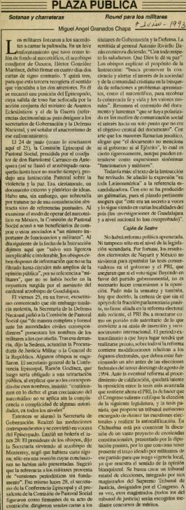 
Sotanas charreteras Round para los militares.



