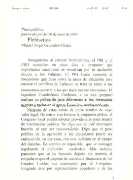 
Plebiscitos.


