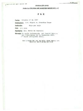 
Gestión y Estrategias de Inversión del Fideicomiso de la Fundación SNTE para la Cultura del Maestro en 1997.


