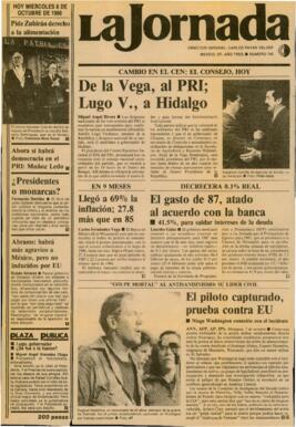 
Lugo, gobernador. ¿Se fue o lo fueron?.


