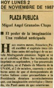 
El poder de la imaginación. Una realidad anticipada.


