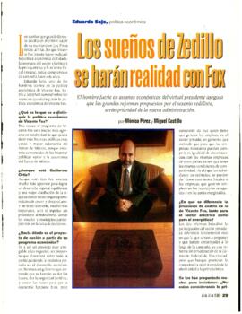 
Los sueños de zedillo se harán realidad con Fox.


