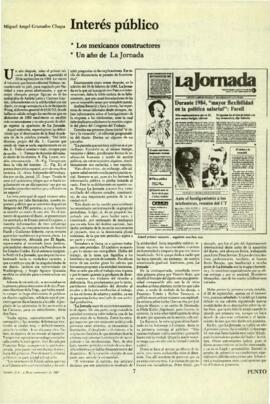 
Interés público.


