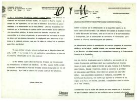 
Diálogo y Acuerdos en la Cámara Pública : Hacia la Paz en Chiapas.


