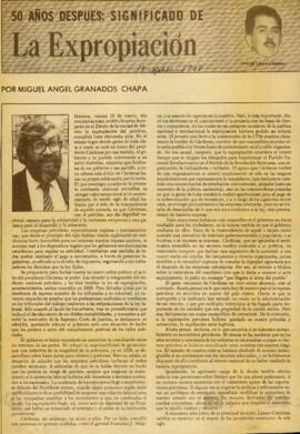 
50 años después : significado de la expropiación.



