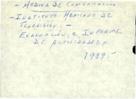 
Medios de comunicación.


