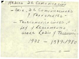
Medios de comunicación.


