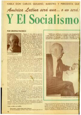
América Latina será una…. o no será : México, frente a una misión recta y el socialismo como respuesta.


