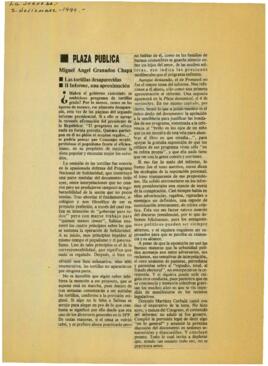 
Las tortillas desaparecidas II Informe, una aproximación.


