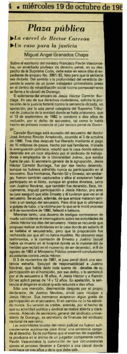 
La cárcel de Héctor Carreón.


