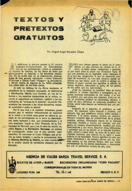 
Textos y Pretextos gratuitos.
El viaje científico de la Apolo 12.


