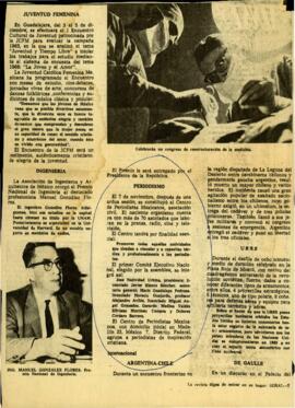 
Periodismo.


