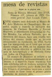 
Mesa de revistas.


