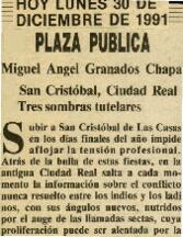
San Cristóbal, Oudad Real. Tres sombras tutelares.


