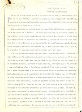 
Conflictos en San Luis. Las dos contaminaciones.


