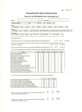 
Comunicación para la democracia Servicio de información de la sociedad civil.


