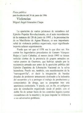 
Violencias.


