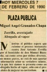 
Zorrilla, aventajado. Abogado al vapor.


