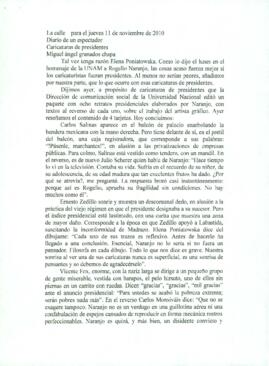 
Caricaturas de presidentes.


