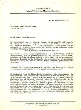 
Seminario de Análisis sobre la Política Educativa en México : Hacia el Futuro de la Educación Pública.


