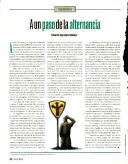 
Aun paso dela alternancia.



